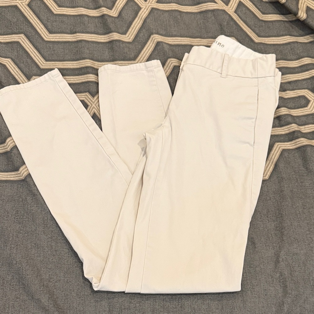J. Crew Bennett Chino Pants. Cream